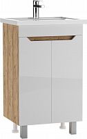 Тумба под умывальник "ТОНИ 50" (Tony) Мечта без ящика Дуб Сонома АЙСБЕРГ