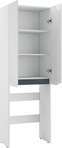 Шкаф над стиральной машиной 650 Вектор (Vector) (разобранный) Домино фото 3