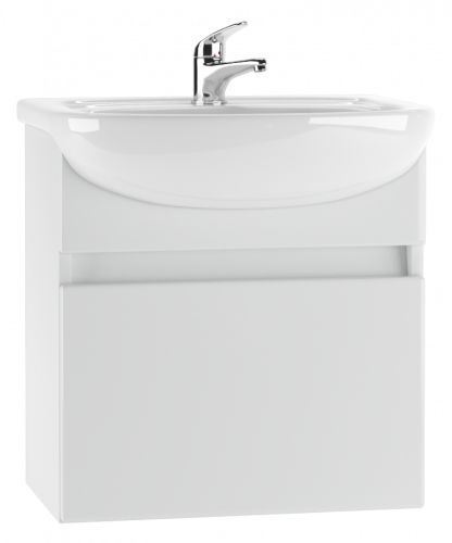 Тумба подвесная под умывальник "Элегия 50" Классик с одним ящиком В1  АЙСБЕРГ