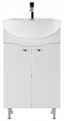 Тумба под умывальник "Уют 50 Волна" без ящика  АЙСБЕРГ фото 5