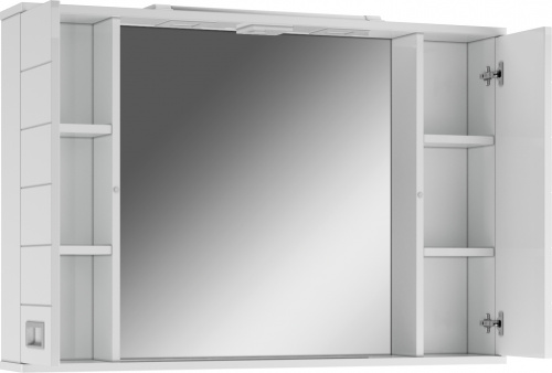 Комплект мебели для ванной  "Elen 100" Cube  с 3 верхними ящиками В3 Домино фото 10