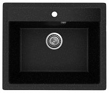 Мойка Практик PR-M 565-004 (Practik) , черный оникс (565х495х190)