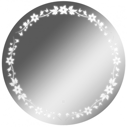 Зеркало Амстердам CR 700х700 LED Sansa