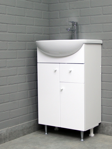 Тумба под умывальник "Уют 50" Промо с верхним ящиком В1 фото 5