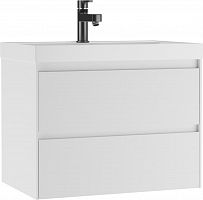 Тумба подвесная под умывальник "UNIT 70" Verona В2 Белый Домино