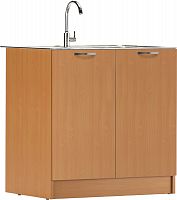 Тумба под нержавеющую мойку 60х80 бук