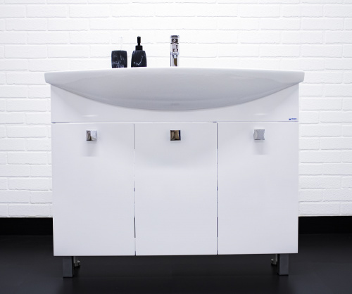 Тумба под умывальник "Элеганс 105 Мега" без ящика АЙСБЕРГ* фото 6