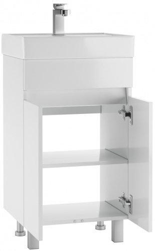 Тумба под умывальник "Енисей 50 Норма" без ящика АЙСБЕРГ фото 3