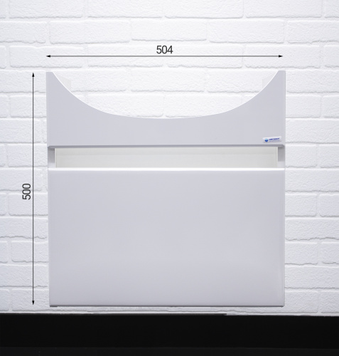 Тумба подвесная под умывальник "Исеть 55" Классик с одним ящиком В1  Айсберг фото 7