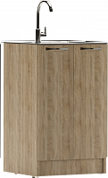 Тумба под нержавеющую мойку 50х50 Дуб Сонома