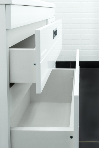 Тумба под умывальник "Elen 90" Cube с 2 верхними ящиками В2 Домино* фото 8