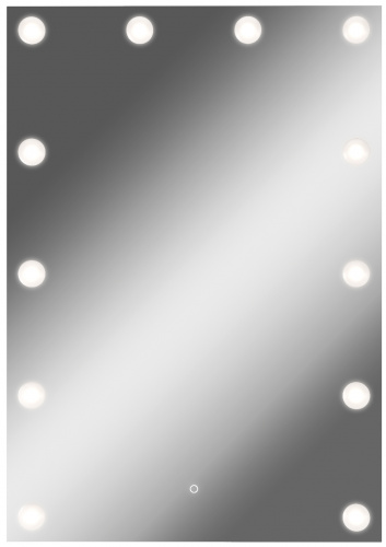 Зеркало Любляна PR 1000x700 гримерное LED Sansa