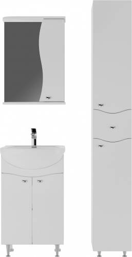 Комплект мебели для ванной Уют 50 Волна В1 Айсберг фото 2