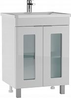 Тумба под умывальник "РИВО 60" (Rivo) Кристалл без ящика АЙСБЕРГ