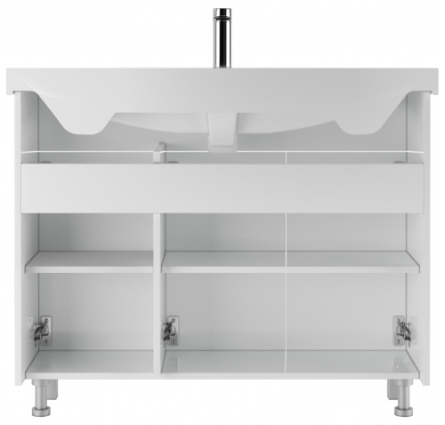 Тумба под умывальник "Элеганс 105 Мега" без ящика АЙСБЕРГ* фото 4
