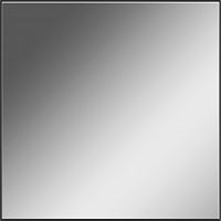 Зеркало Corsica 800х800 black alum без подсветки Sansa