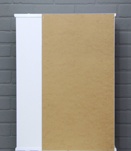 Шкаф-зеркало Волна 1-50 левый  АЙСБЕРГ фото 10