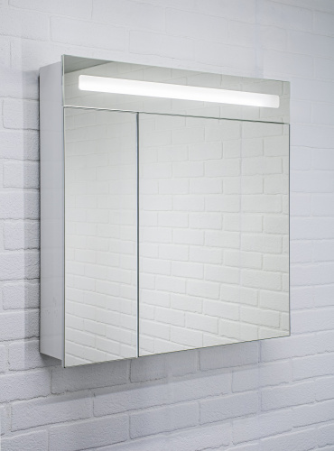 Шкаф-зеркало Аврора 60 с подсветкой LED Домино фото 5