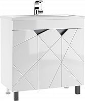 Тумба под умывальник "UNIT 80" Vector без ящика Домино