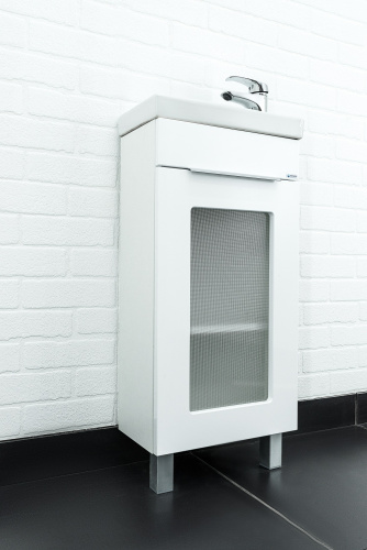 Тумба под умывальник "Миранда 40 Кристалл" без ящика АЙСБЕРГ* фото 5