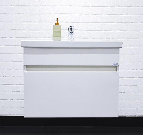 Тумба подвесная под умывальник "Фостер 70/Maria 70" Классик с одним ящиком В1  Айсберг фото 6