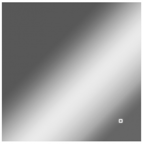 Зеркало Остин KW 800х800 LED Sansa (Минск)