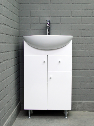 Тумба под умывальник "Уют 50" Промо с верхним ящиком В1 фото 6