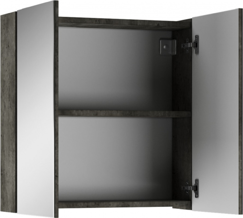 Комплект мебели для ванной "Енисей 60" Мечта без ящика подвесная Бетон АЙСБЕРГ фото 5