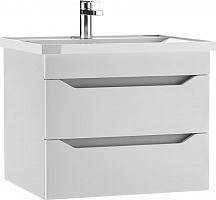 Тумба подвесная под умывальник "НОВА 60" (Nova) Ева с двумя ящиками В2 АЙСБЕРГ