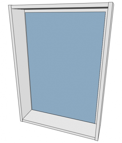 Шкаф-зеркало Аура 50 АЙСБЕРГ фото 2