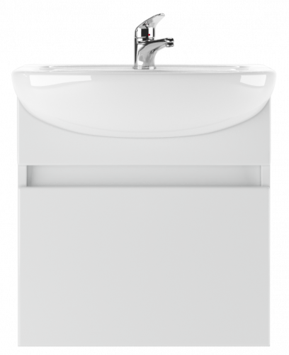 Тумба подвесная под умывальник "Элегия 50" Классик с одним ящиком В1  АЙСБЕРГ фото 2