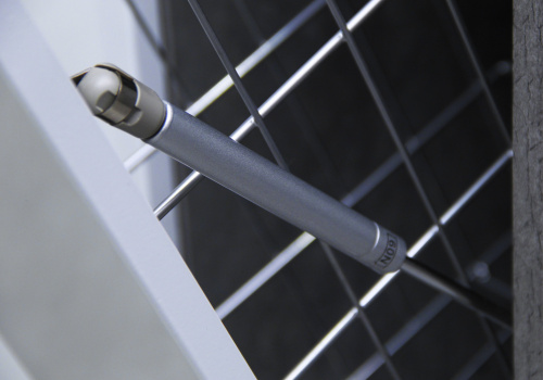 Тумба под умывальник "UNIT 80" Karlo без ящика и корзиной для белья Бетон Домино* фото 9