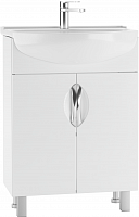 Комплект тумба с умывальником "Амур 60" Стандарт без ящика  АЙСБЕРГ*******