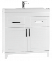 Тумба под умывальник "UNIT 80" Charlie с двумя ящиками Домино*
