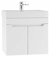 Тумба подвесная с раковиной Como 60 Мечта без ящика АЙСБЕРГ DM2310T