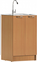 Тумба под нержавеющую мойку 50х50 бук