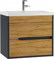 Тумба подвесная под умывальник "Maria 60" Karat Вотан В2 Домино