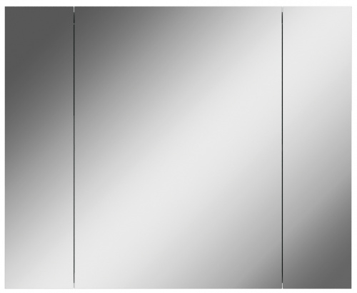 Шкаф-зеркало Норма 85 3 двери АЙСБЕРГ*  фото 2