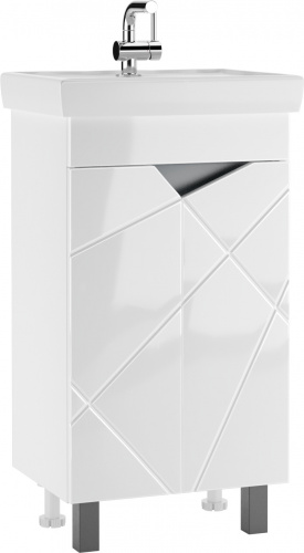 Тумба под умывальник "Томь 50" Вектор (Vector) без ящика Домино*
