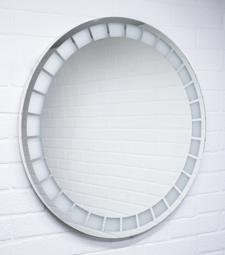 Зеркало Маскат CR 700х700 LED Sansa фото 4