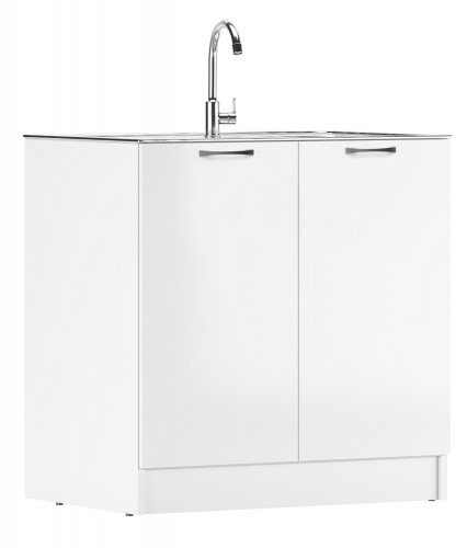 Тумба под нержавеющую мойку 60х80 белый