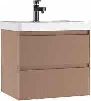 Тумба подвесная под умывальник "UNIT 60" Verona В2 Мокко Домино
