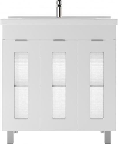 Тумба под умывальник "Миранда 80/Maria 80  Кристалл" без ящика АЙСБЕРГ* фото 2