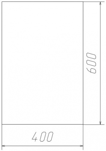 Комплект зеркал Классика 01  400*600 5 штук Sansa* фото 2