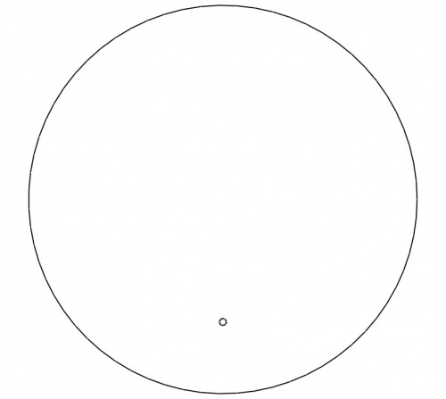 Зеркало Остин CR 800х800 LED Sansa (София) фото 2