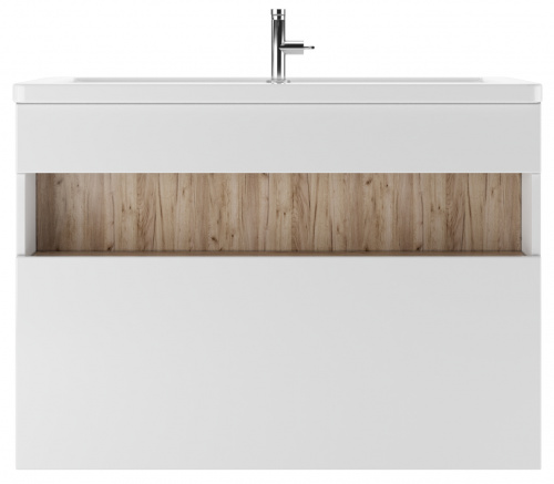 Тумба подвесная под умывальник "Maria 100" Fortuna В1 Домино* фото 2