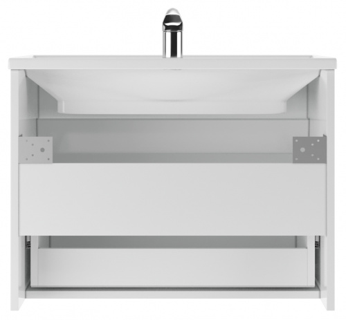 Тумба подвесная под умывальник "Фостер 70/Maria 70" Классик с одним ящиком В1  Айсберг фото 4