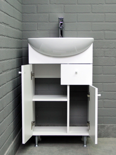 Тумба под умывальник "Уют 50" Промо с верхним ящиком В1 фото 7