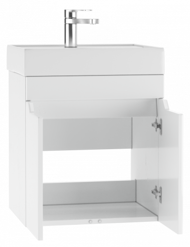 Тумба подвесная под умывальник "Енисей 50" Мечта без ящика АЙСБЕРГ фото 3