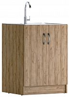 Тумба под нержавеющую мойку 60х60 Дуб Вотан*